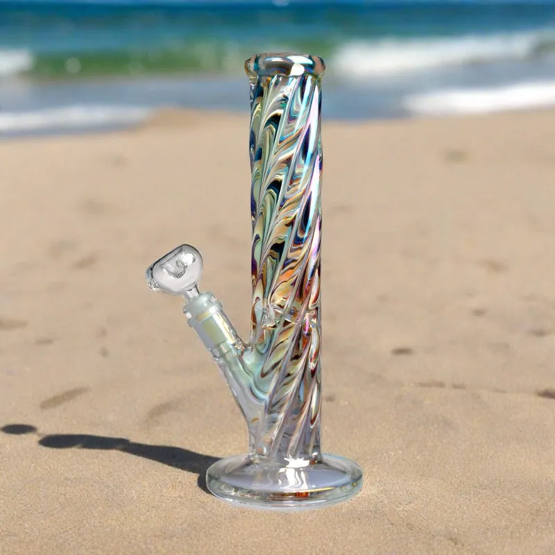 16 Inch Straight Shooter w/ Iridescent Glass - GORGEOUS!
