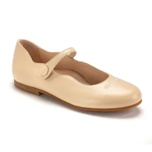 1647 - Cream Soft Leather Strap for Girl by London Kids