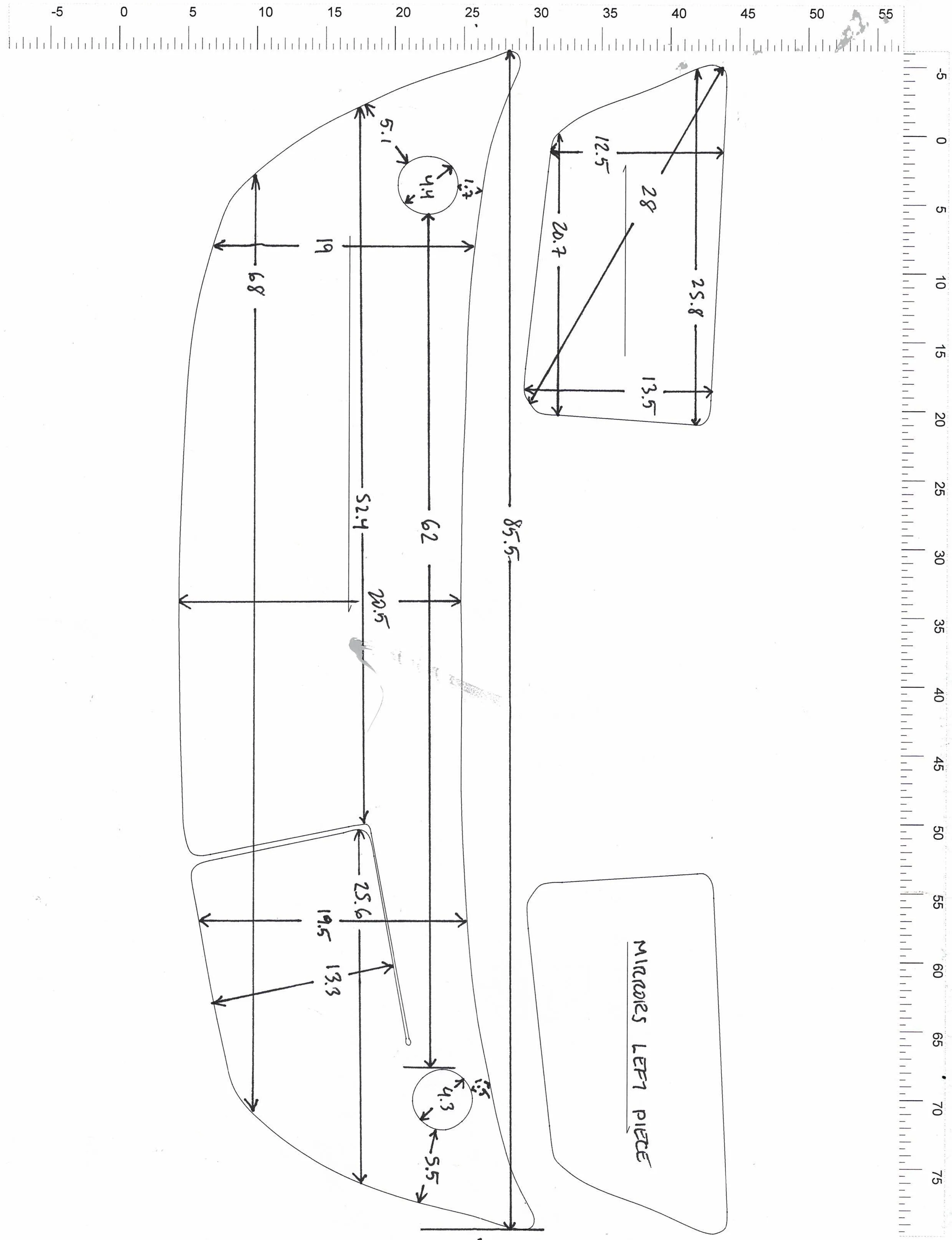 2006-2007 Crownline 230 LS SWIM PLATFORM Snap in Boat Carpet