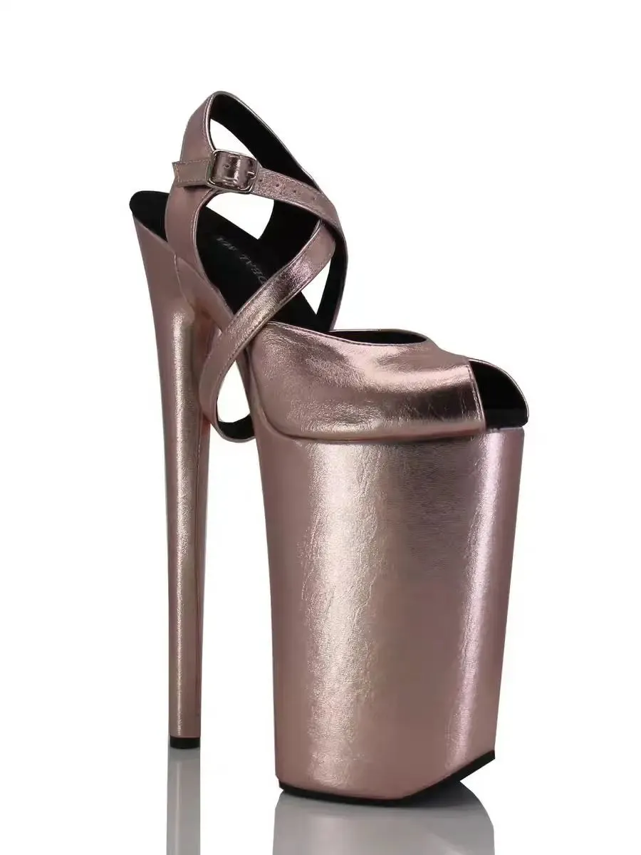 20/23cm high heel Pole Dance Shoes Catwalk heel sandals