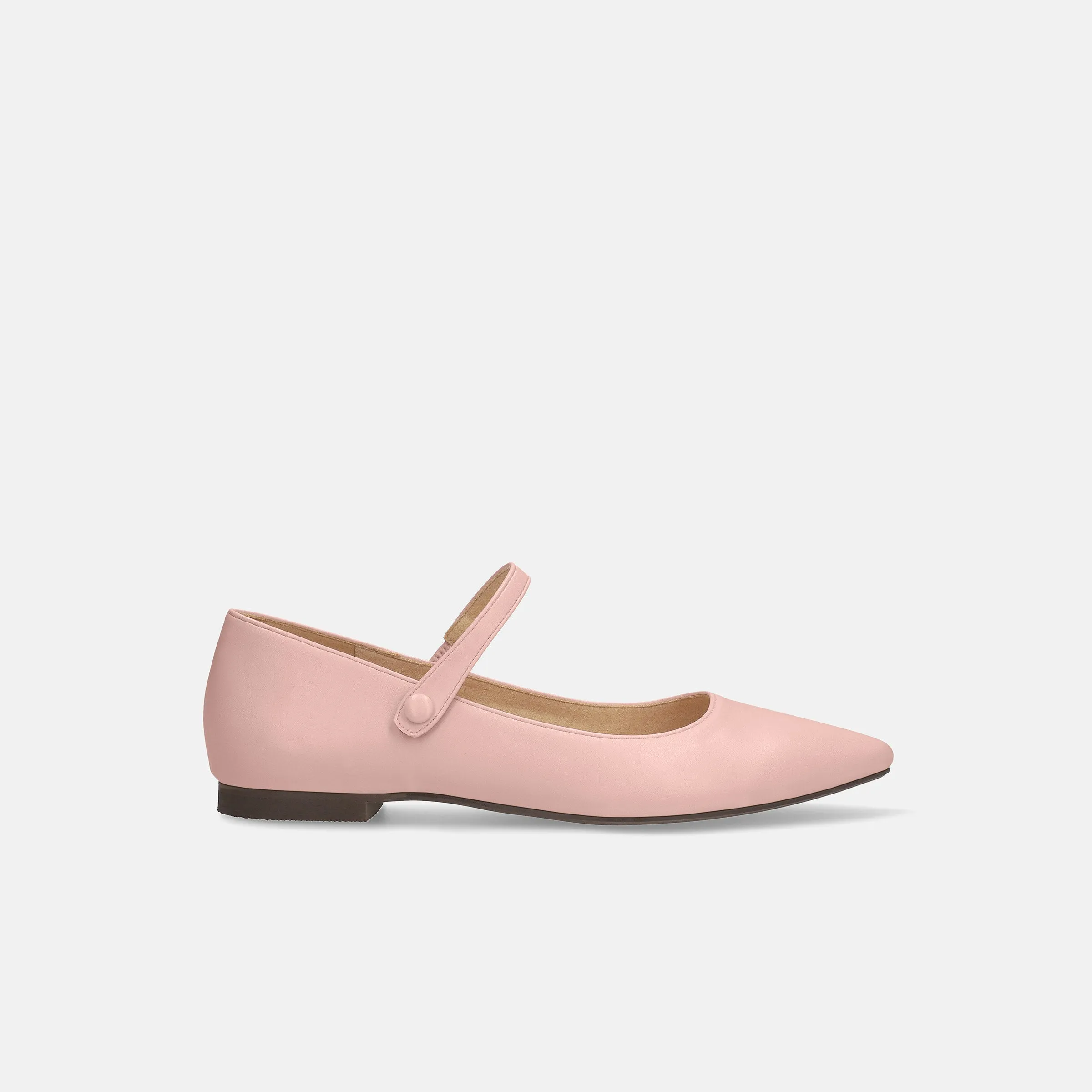 20%OFF: 2024SS: Mary Jane Strap Flat Shoes (4802) Pink