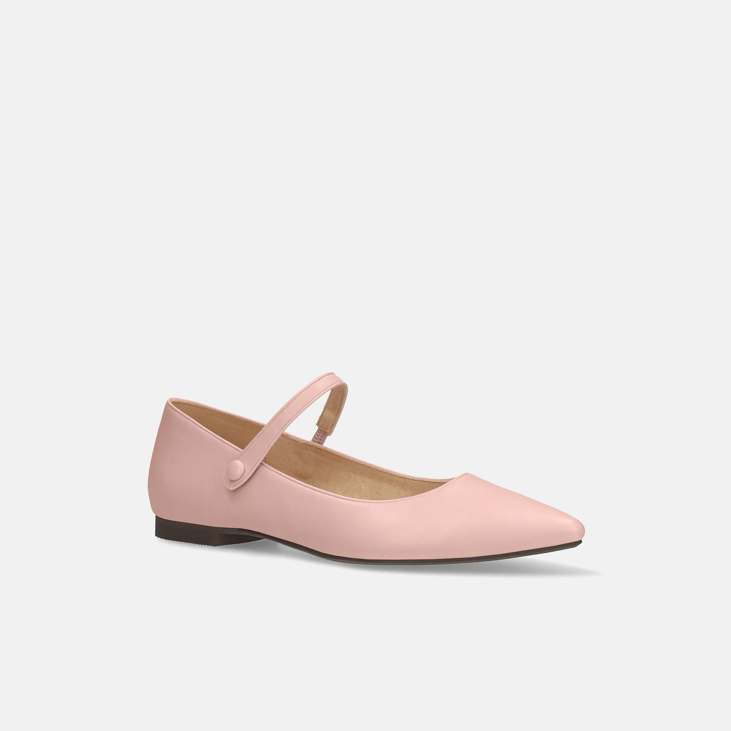 20%OFF: 2024SS: Mary Jane Strap Flat Shoes (4802) Pink