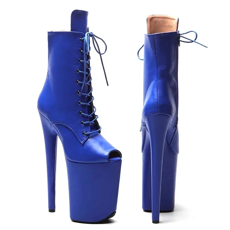 23CM/9inches Patent PU Upper Fashion trend open toe High Heels