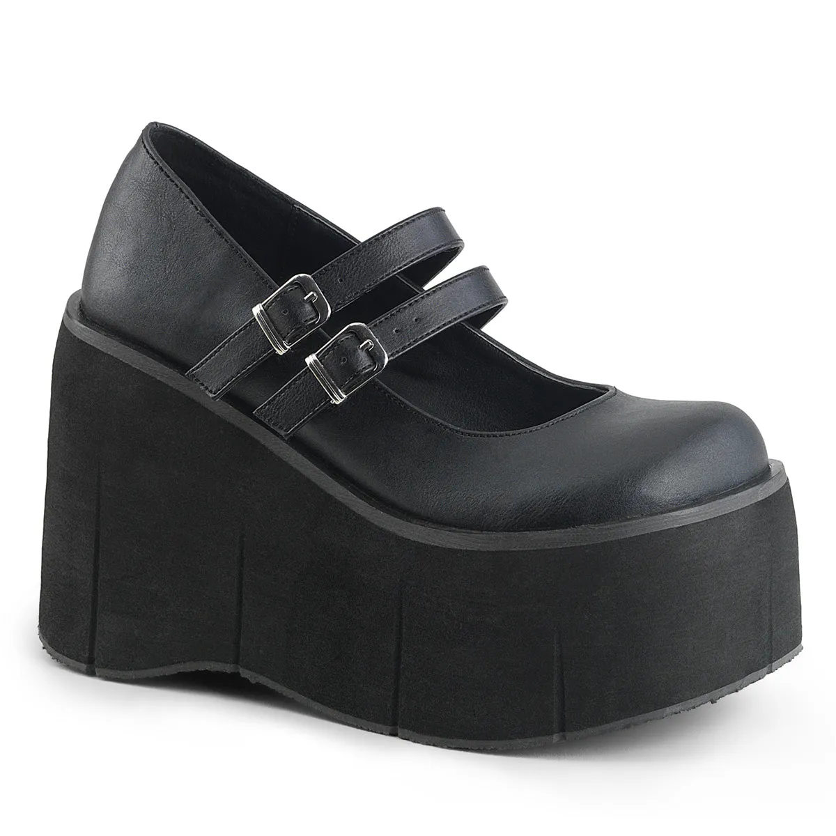 4 Inch Platform KERA-08 Black Pu