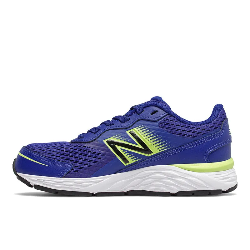 680v6 Lace - Marine Blue / Lemon Slush / Black