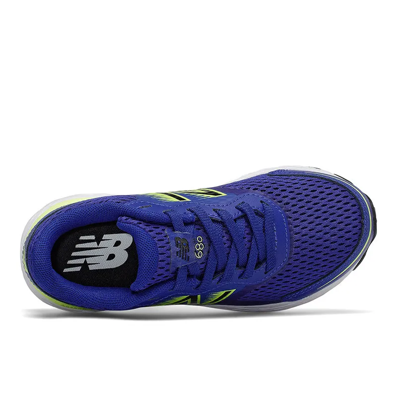 680v6 Lace - Marine Blue / Lemon Slush / Black