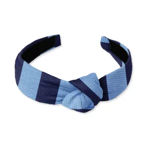 Academy Navy/Blue - Knotted Headband