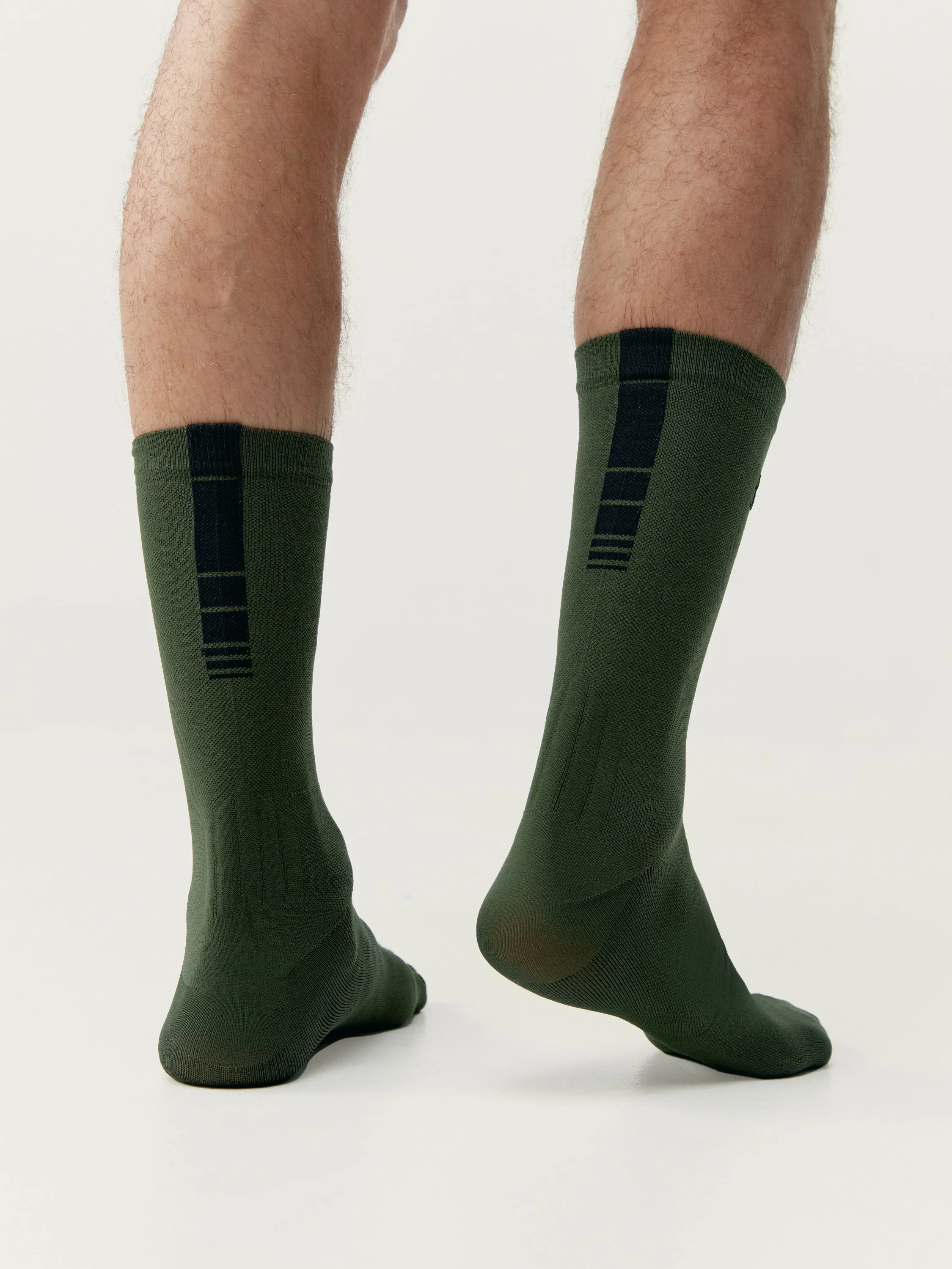 Acari Socks Deep Kaki
