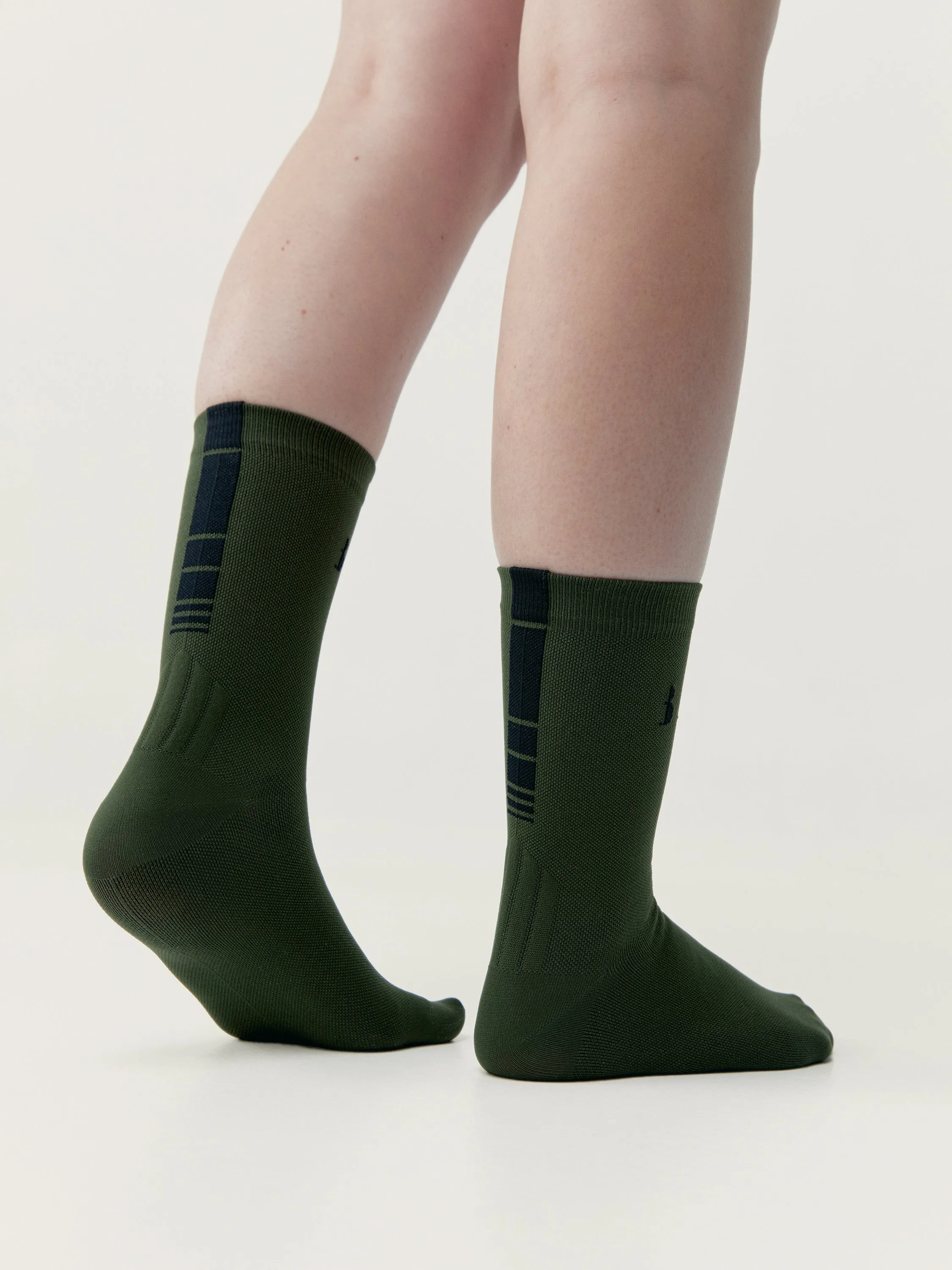 Acari Socks Deep Kaki