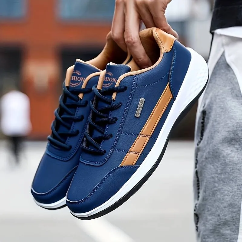 Adriaan - Marineblauwe Sport-Sneaker