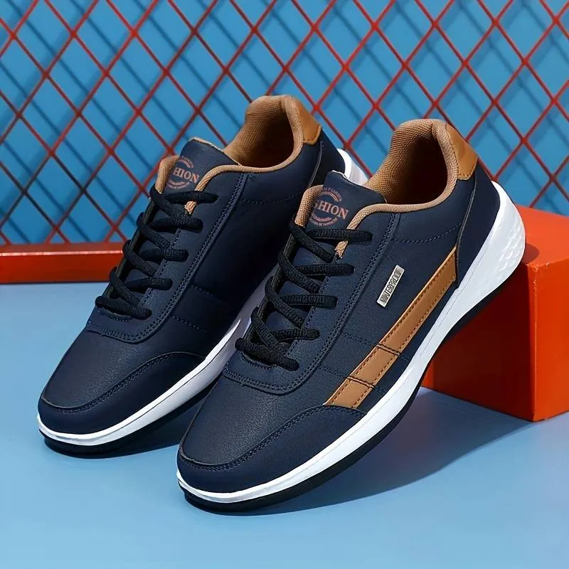 Adriaan - Marineblauwe Sport-Sneaker