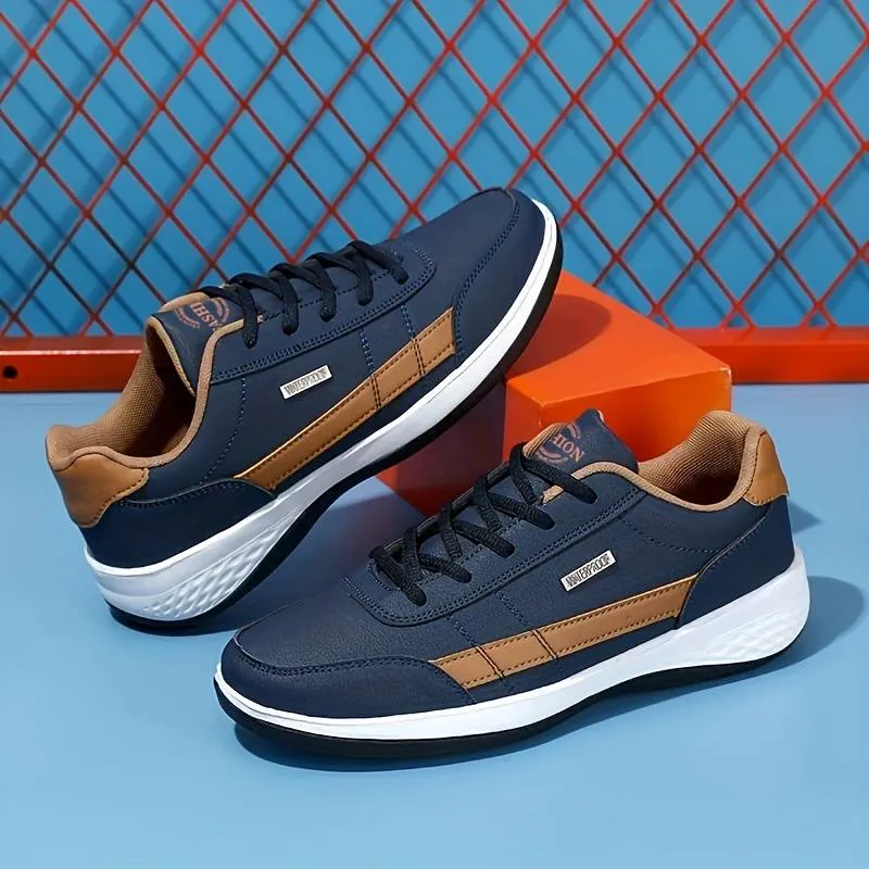 Adriaan - Marineblauwe Sport-Sneaker