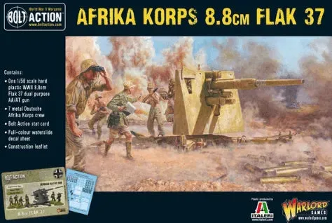 Afrika Korps 8.8cm Flak 37