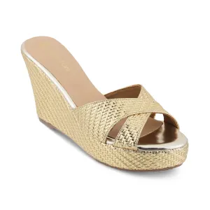 AIYANA- GOLD WEDGES