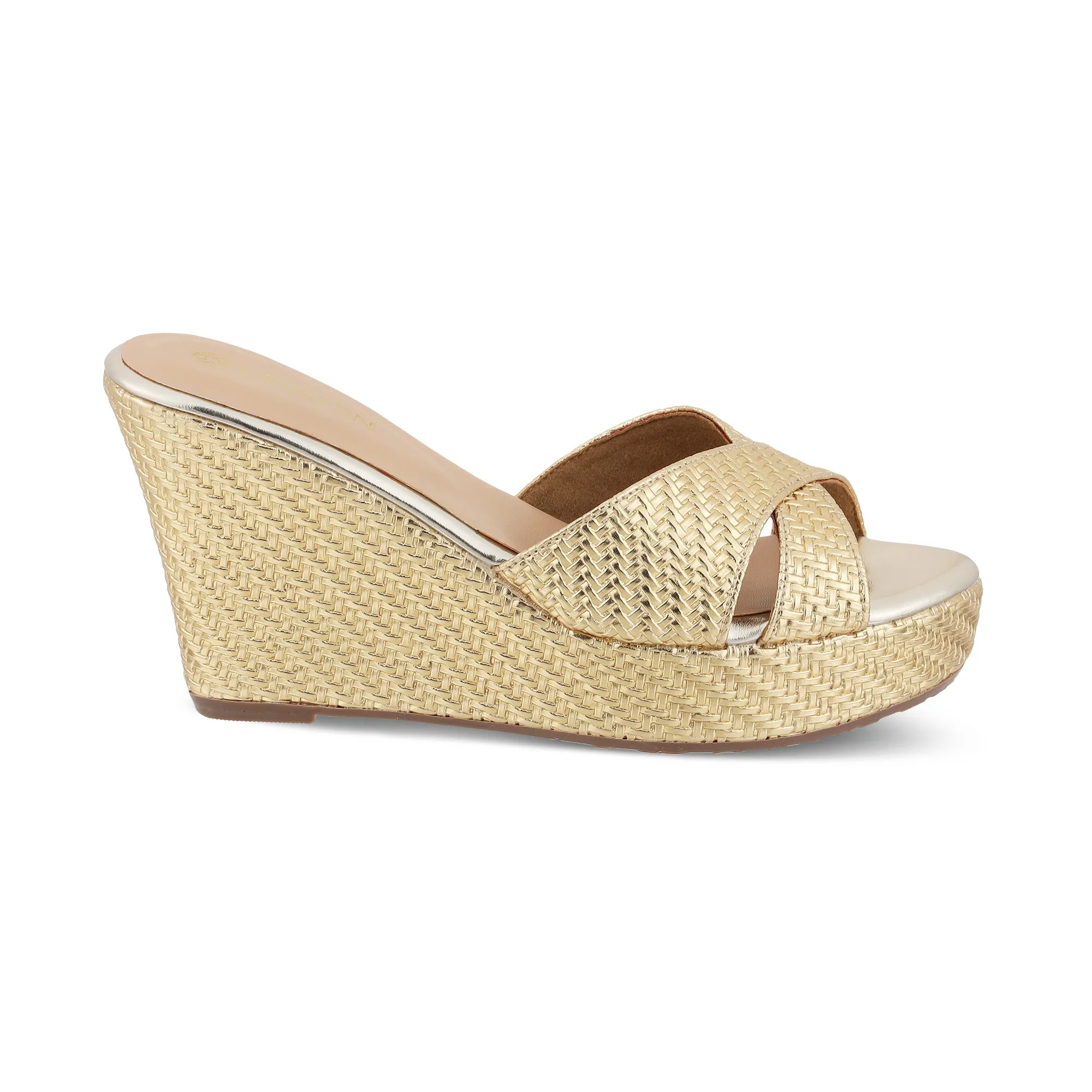 AIYANA- GOLD WEDGES