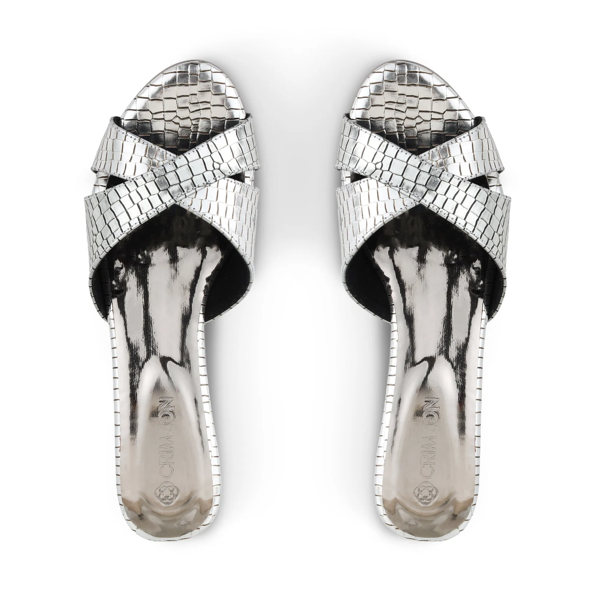 AIYANA- SILVER WEDGES