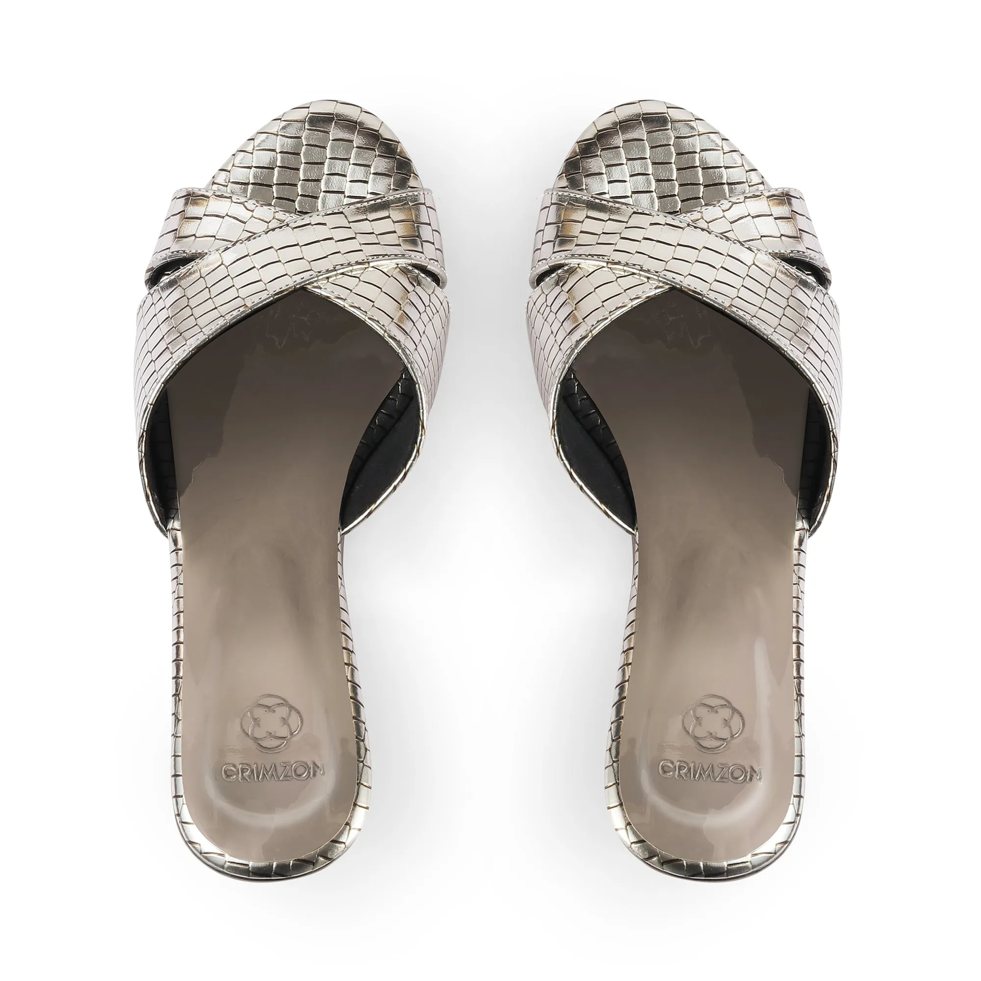 AIYANA- SILVER WEDGES