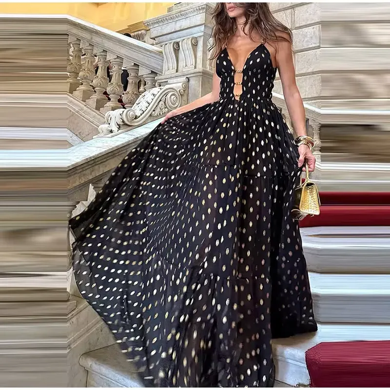 Alba - Elegant dotted dress