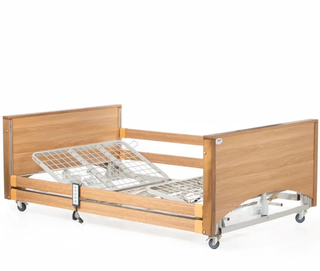 Alerta Lomond Bariatric Profiling Care Bed - Oak