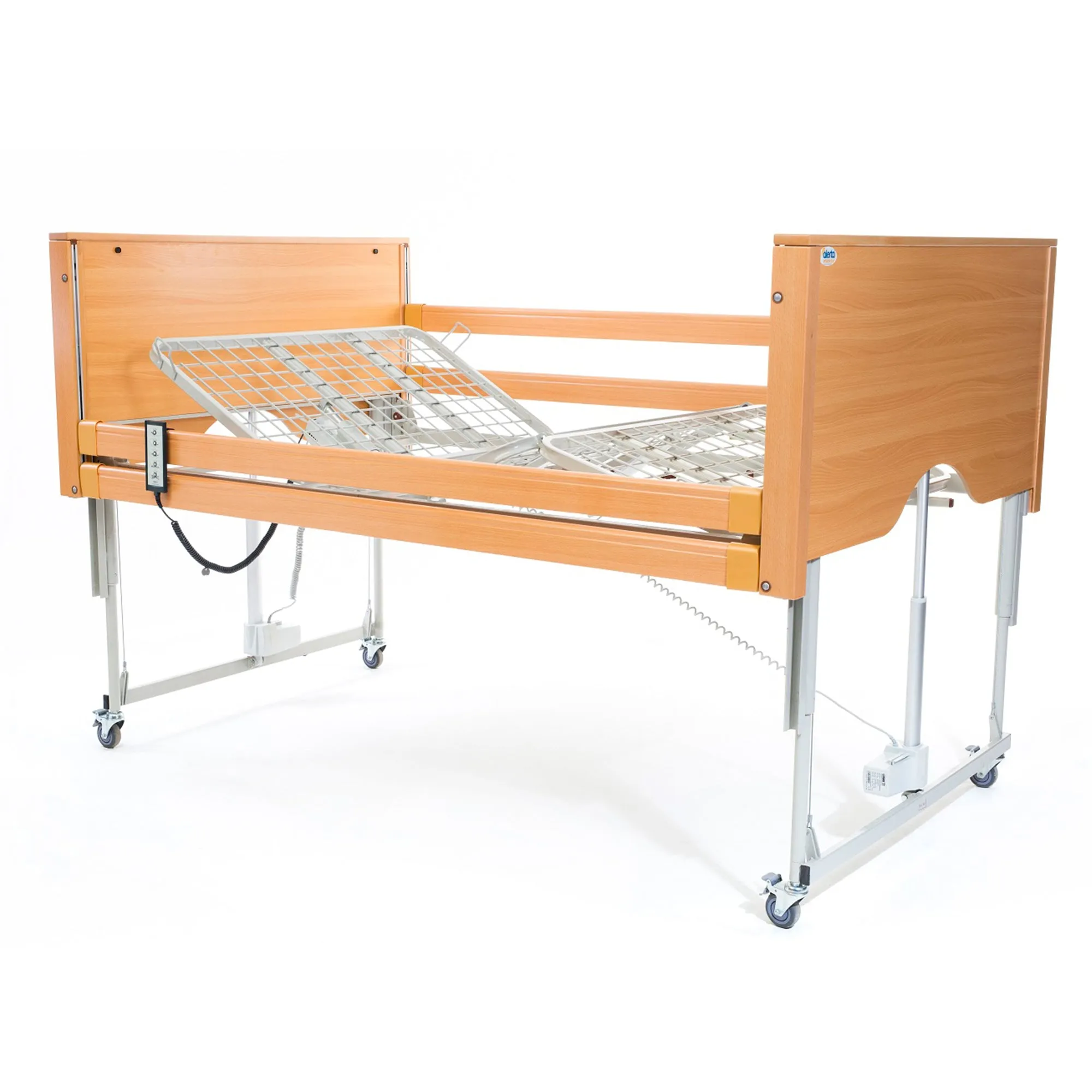 Alerta Lomond Bariatric Profiling Care Bed - Oak