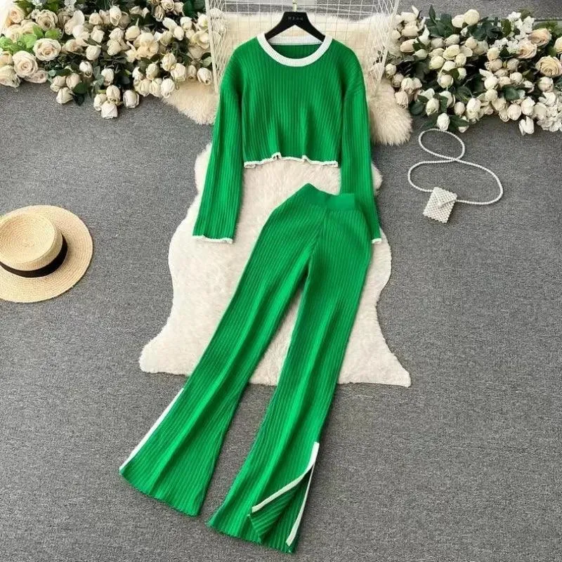 Amelie Knitted Two Piece Set