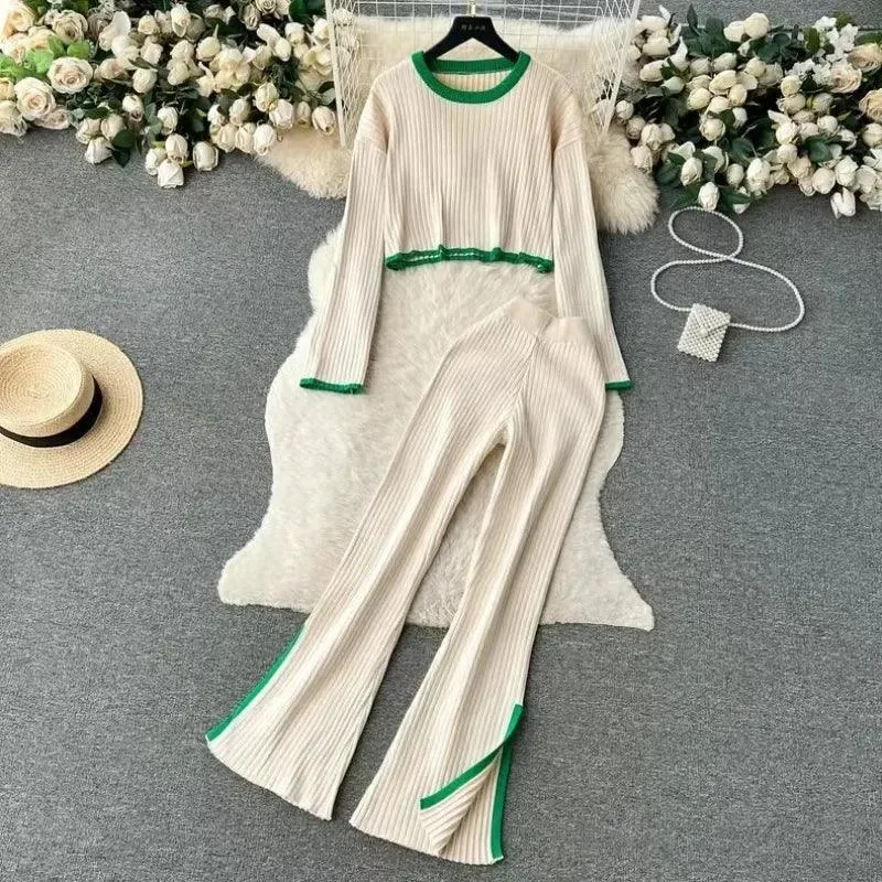 Amelie Knitted Two Piece Set