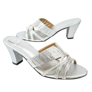 Amna Heels S202H - Silver
