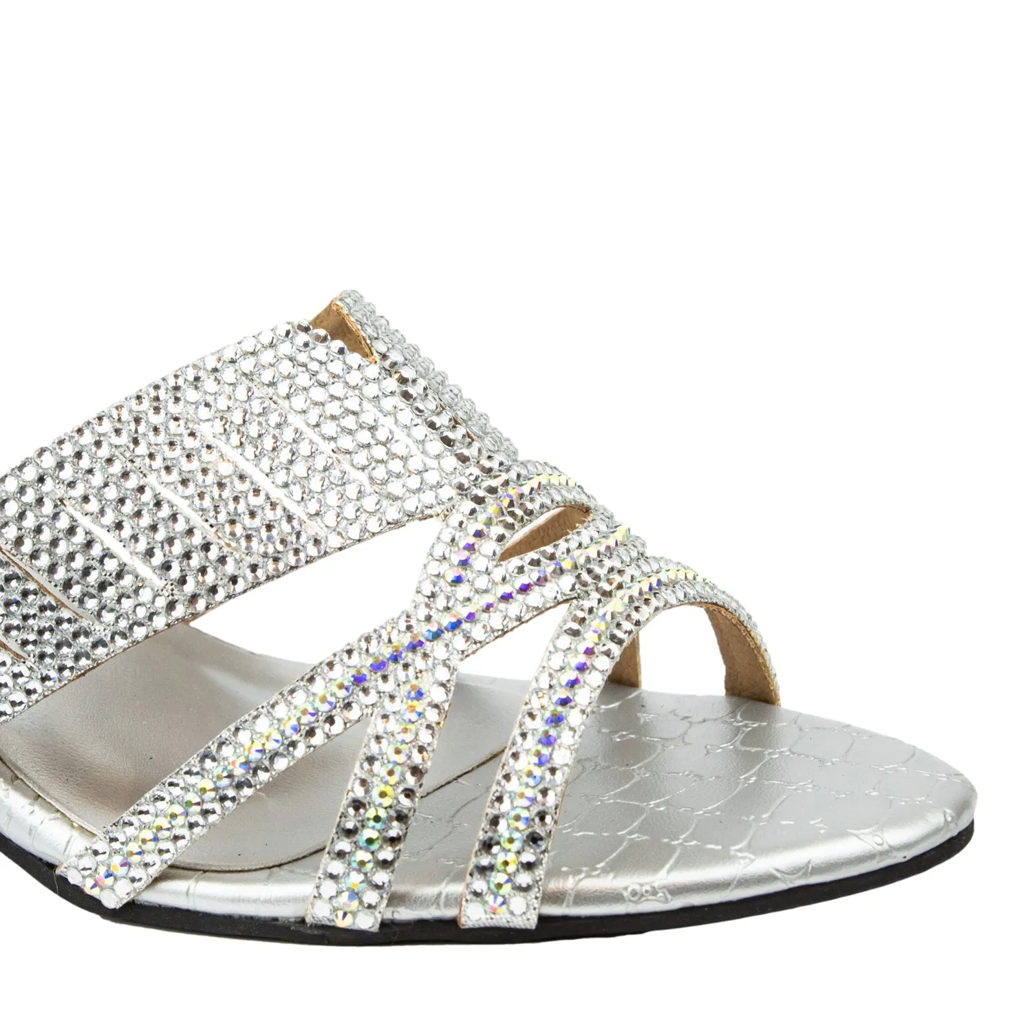 Amna Heels S202H - Silver