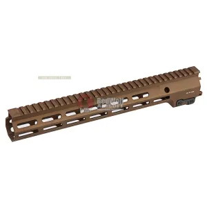 Angry Gun Aluminum MK16 M-Lok 13.5 inch Rail Airsoft Version for AEG/ GBB/ PTW (Sopmod Block III) -DDC