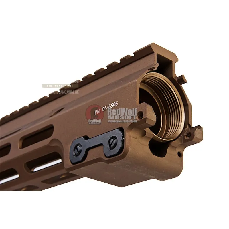Angry Gun Aluminum MK16 M-Lok 13.5 inch Rail Airsoft Version for AEG/ GBB/ PTW (Sopmod Block III) -DDC
