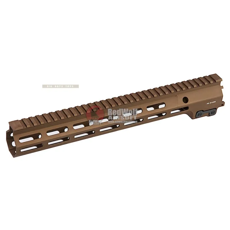 Angry Gun Aluminum MK16 M-Lok 13.5 inch Rail Airsoft Version for AEG/ GBB/ PTW (Sopmod Block III) -DDC