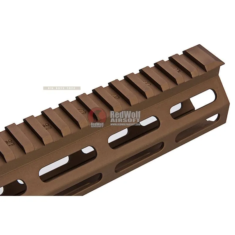 Angry Gun Aluminum MK16 M-Lok 13.5 inch Rail Airsoft Version for AEG/ GBB/ PTW (Sopmod Block III) -DDC