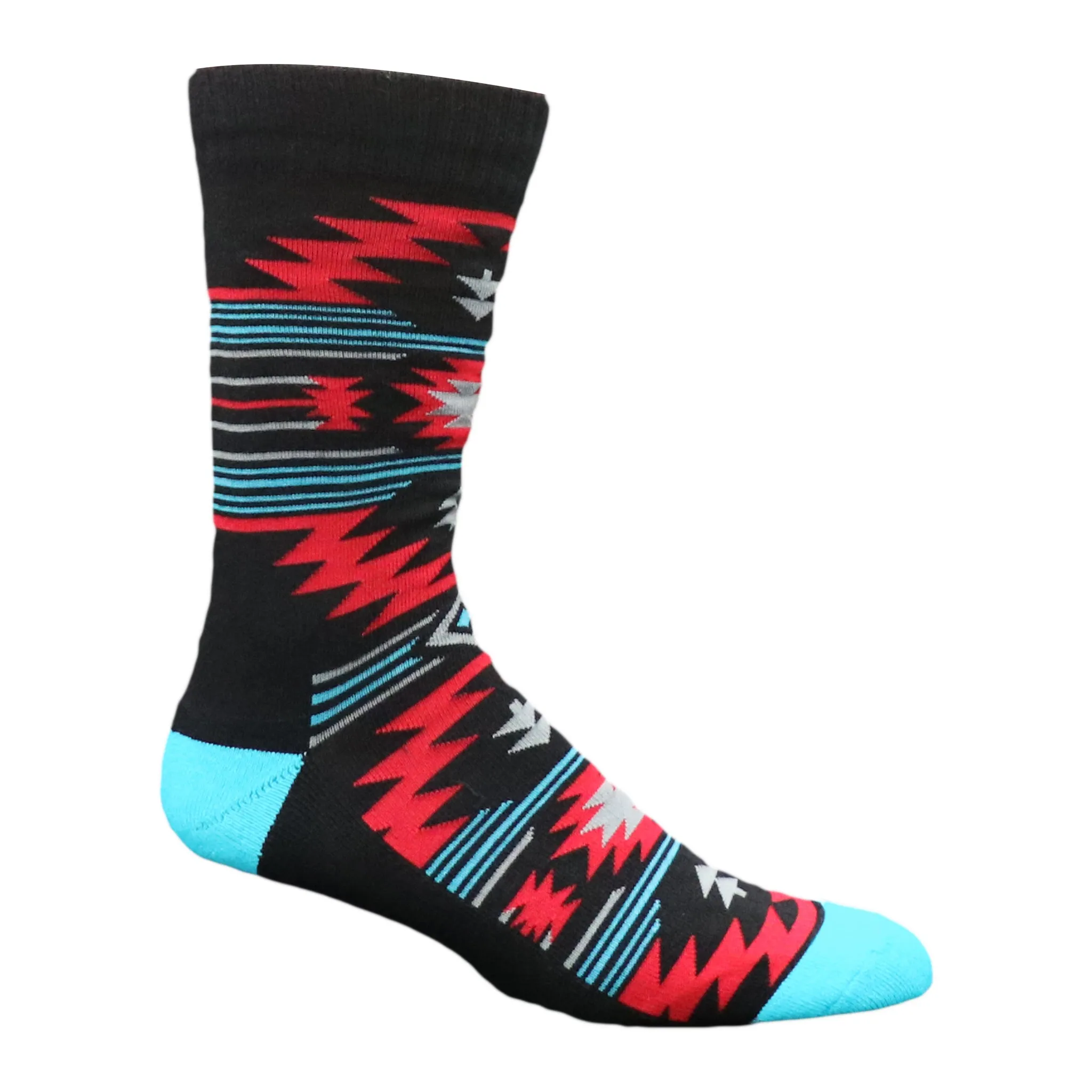 Aztec Lightning Crew Socks