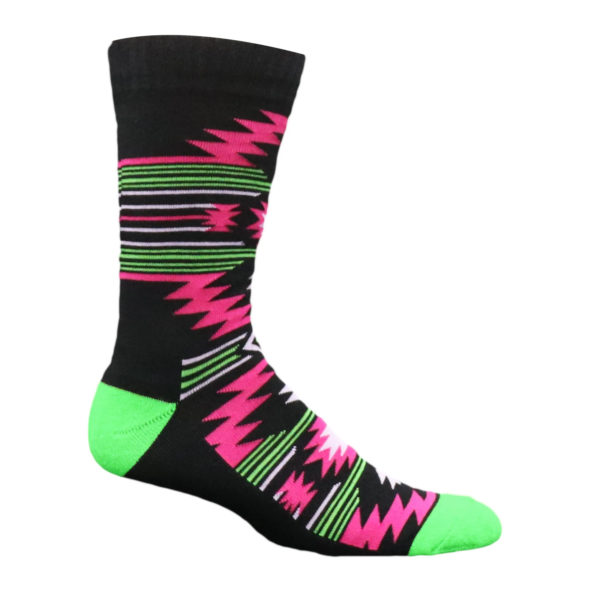 Aztec Lightning Crew Socks