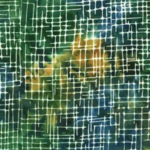 Bali Urban Weave Batiks 9275-54 Blue/Green