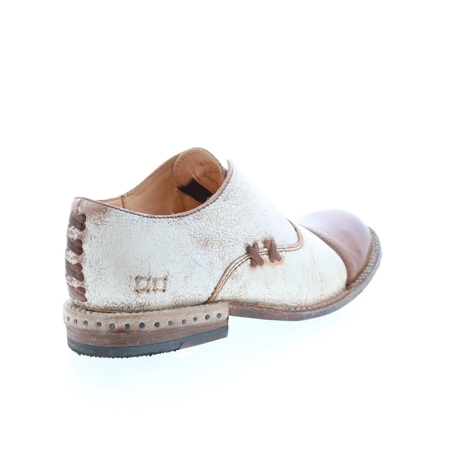 Bed Stu Garden F321111 Womens Brown Leather Slip On Loafer Flats Shoes