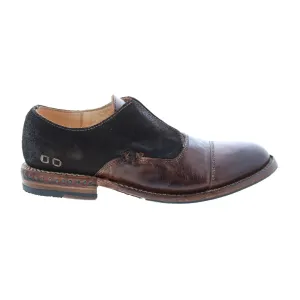 Bed Stu Garden F321111 Womens Brown Suede Slip On Loafer Flats Shoes