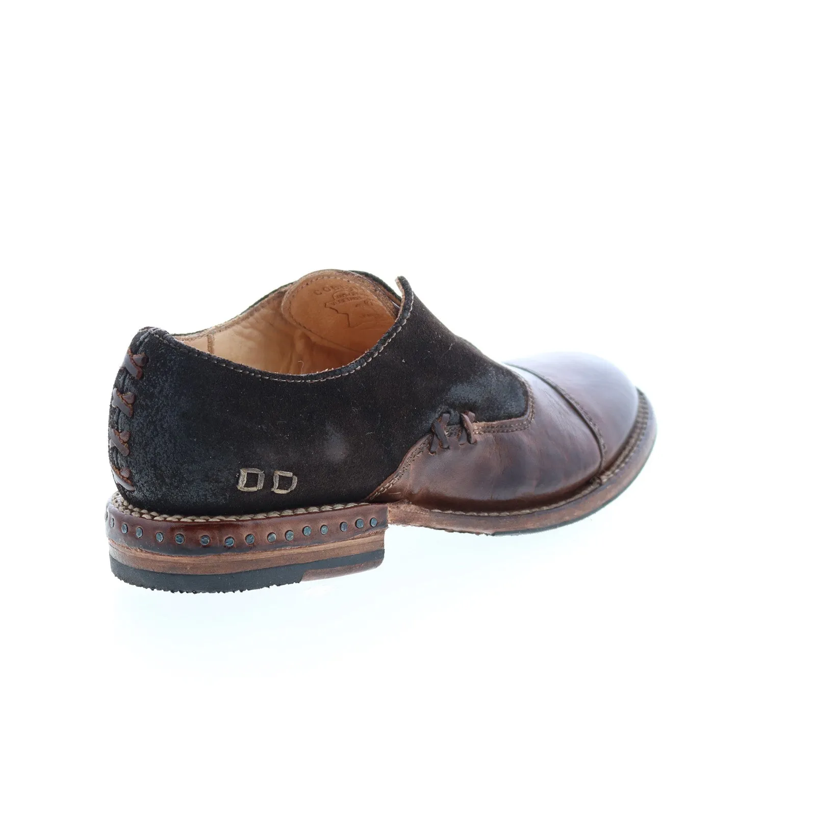 Bed Stu Garden F321111 Womens Brown Suede Slip On Loafer Flats Shoes