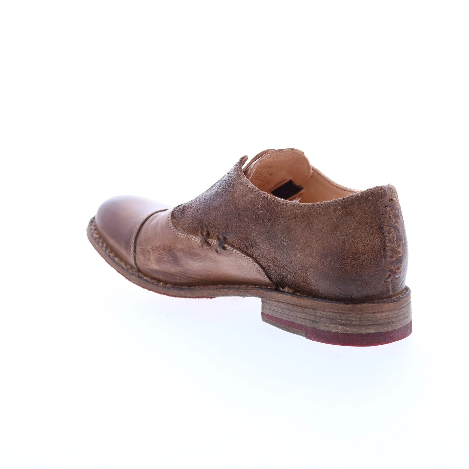 Bed Stu Garden M F321114 Womens Brown Leather Slip On Loafer Flats Shoes