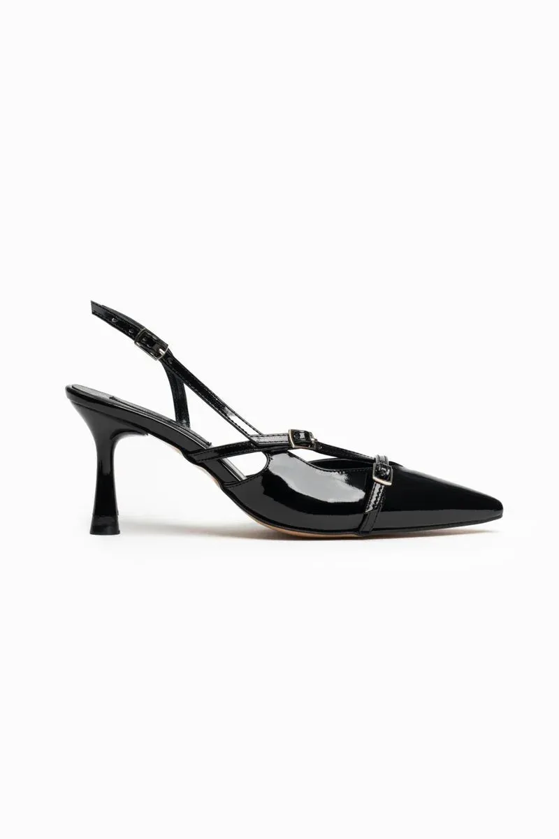 Belted Pointed Heels