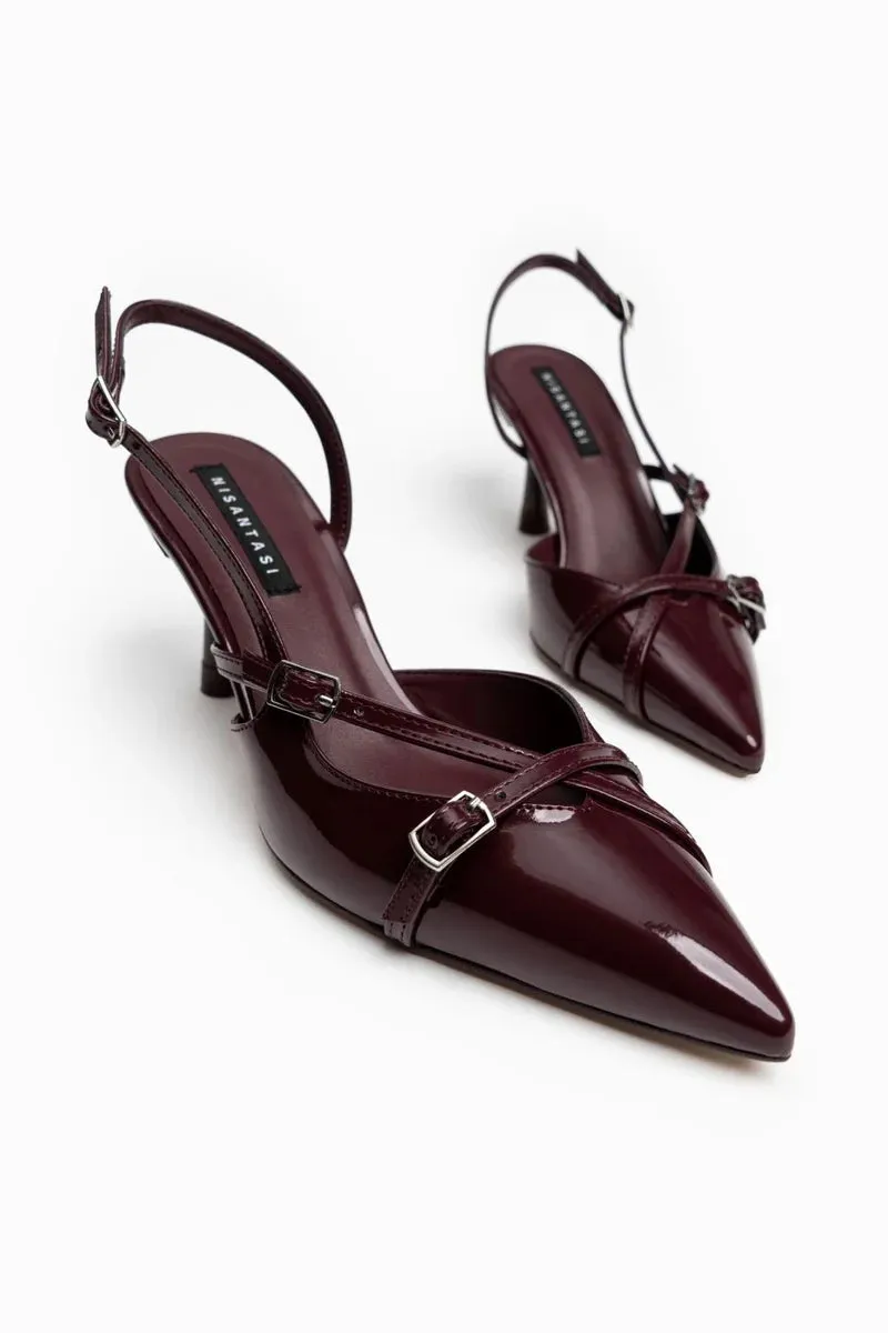 Belted Pointed Heels