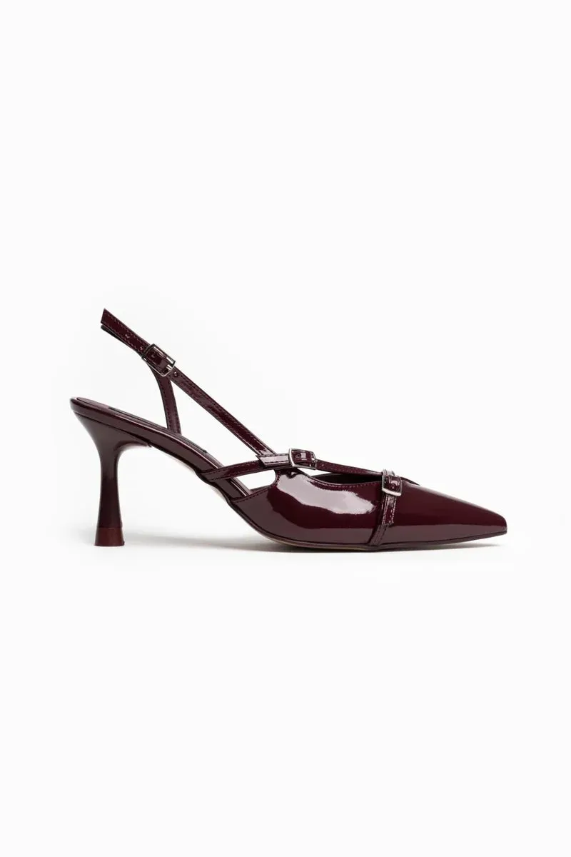 Belted Pointed Heels