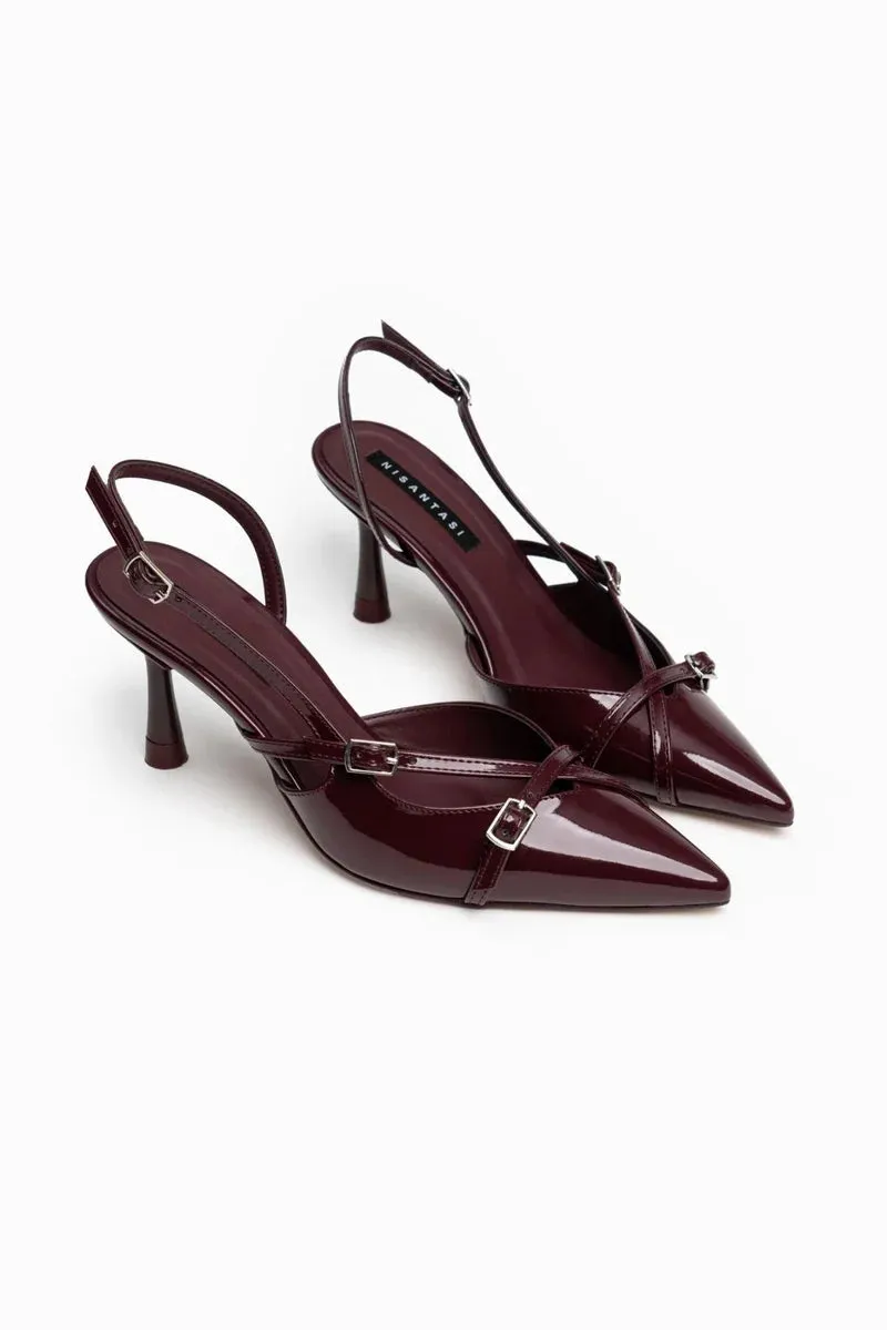 Belted Pointed Heels