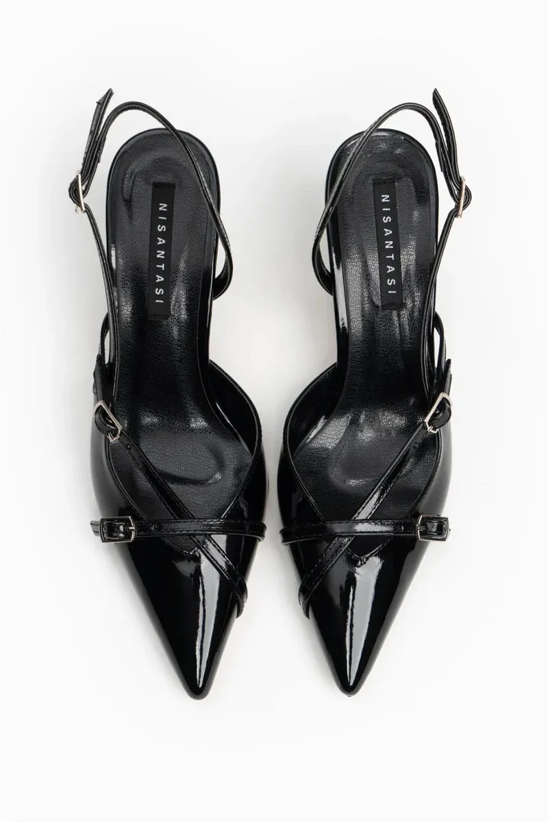 Belted Pointed Heels