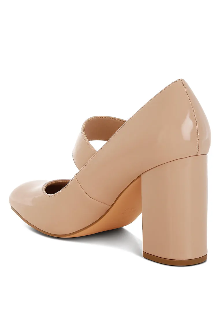 Block Heel Mary Jane Sandals By RAG