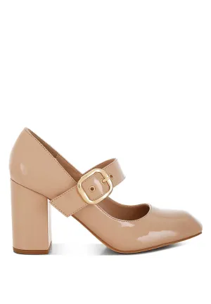 Block Heel Mary Jane Sandals By RAG