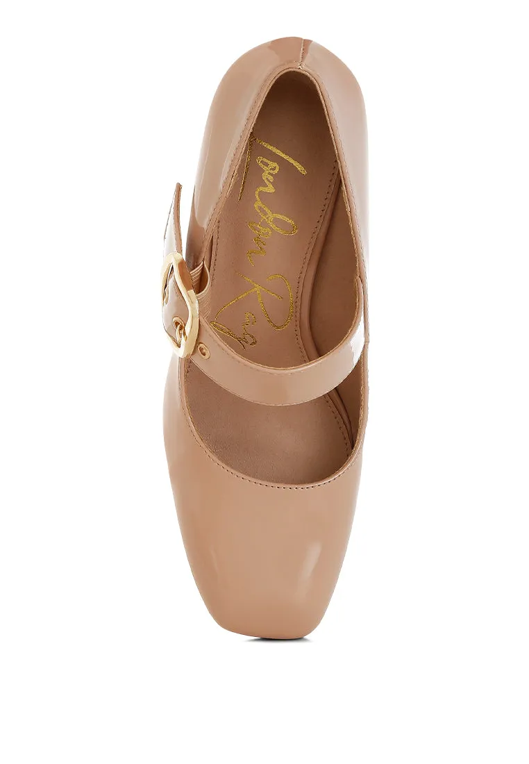 Block Heel Mary Jane Sandals By RAG