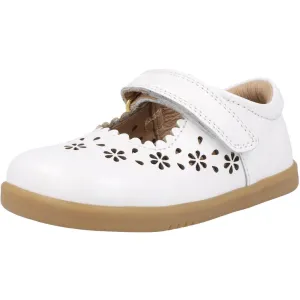 Bobux i-Walk Tilly White Mary Jane Shoes