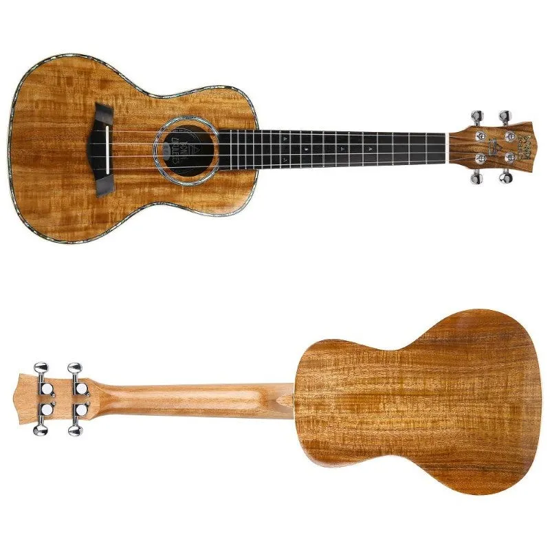 Bondi Ripple Koa Concert Ukulele - Left Handed