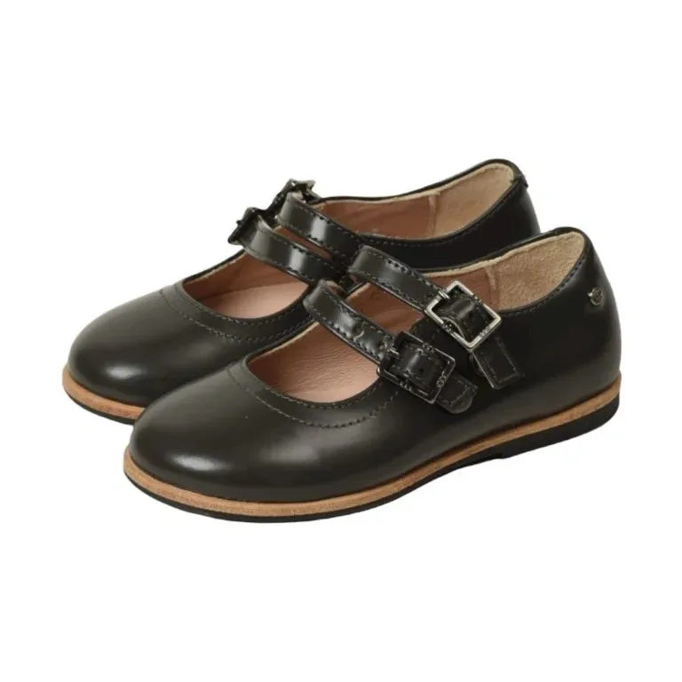 Bosman - Gray Soft Leather Strap for Girl by Manuela de Juan